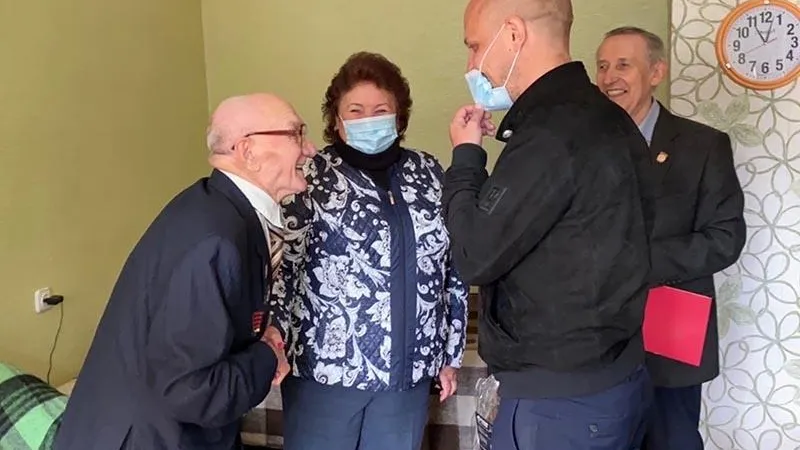 Ветерану Можайского городского округа Василию Григорьевичу Косточко исполнилось 95 лет