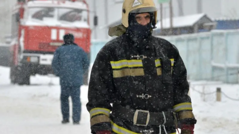 В столице горел детский центр, воспитанников эвакуировали