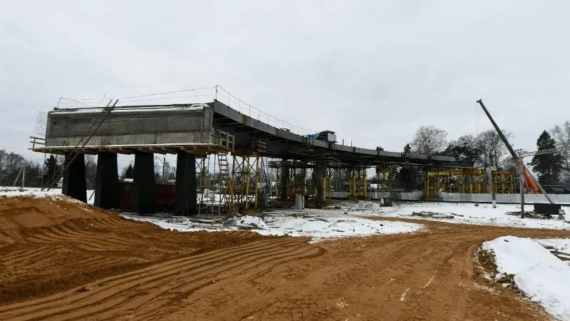 Строительство путепровода в Дедовске планируется завершить в сентябре