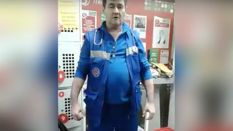 Минздрав Подмосковья уволил фельдшера из Химок, который приехал на вызов пьяным