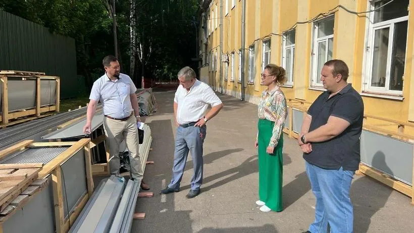 Капитальный ремонт в восьмой школе Мытищ закончится к новому учебному году