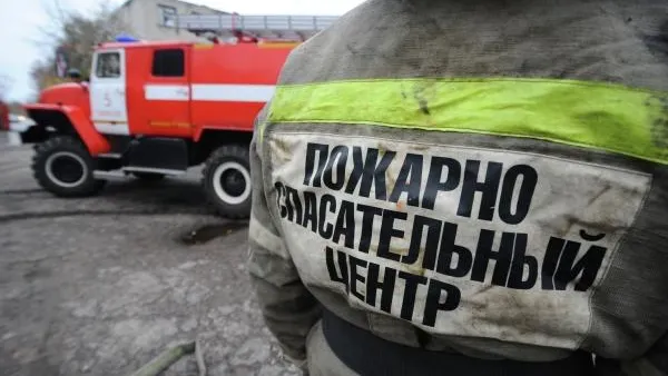 В Дмитровском округе произошел пожар в частном доме