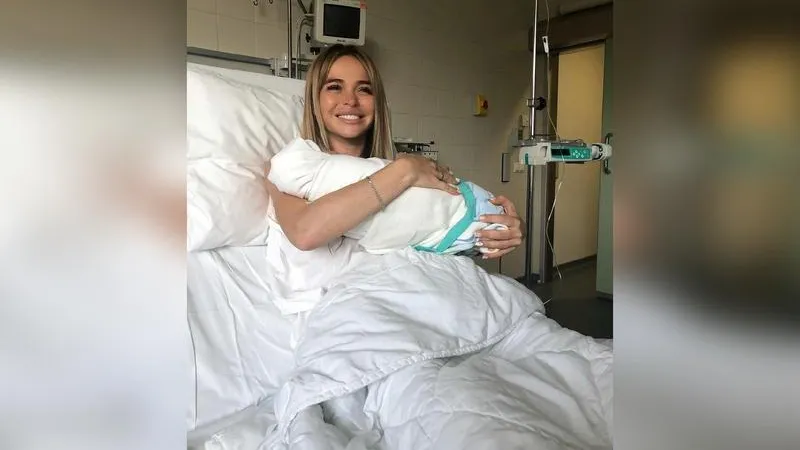Анна Хилькевич родила дочку в Подмосковье