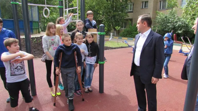 Новая площадка для воркаута открылась в Реутове