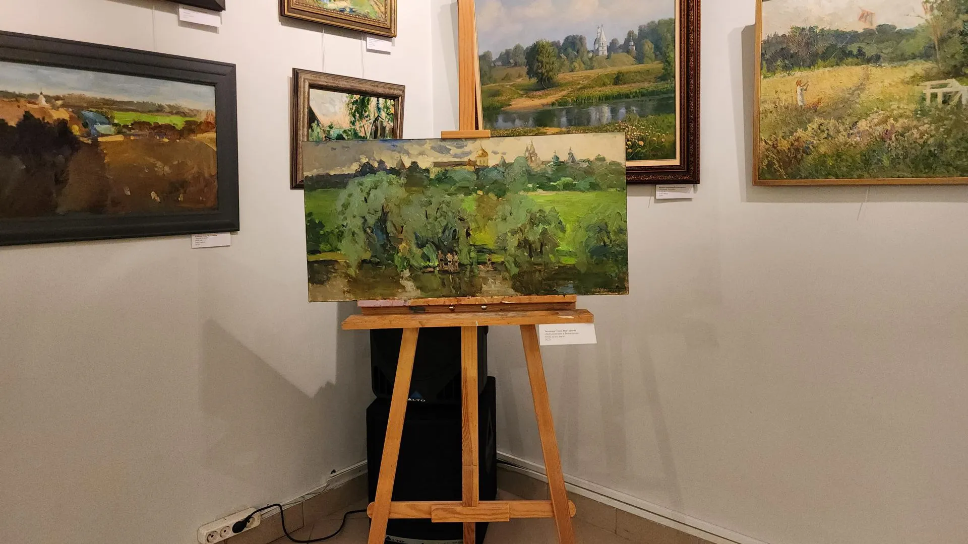 Открытие выставки «Левитановские сезоны» — Хавива Фонина