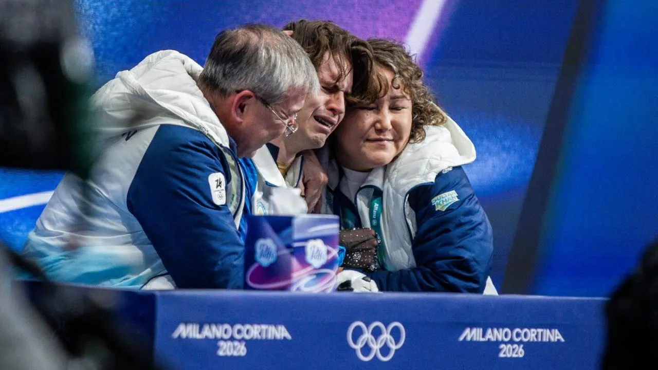 Олимпийский чемпион Михаил Шайдоров с тренерами