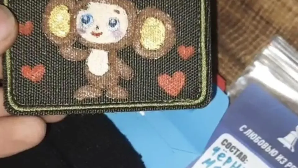 Шевроны с Чебурашкой для бойцов СВО. Фото: пресс-служба Администрации г.о. Реутов