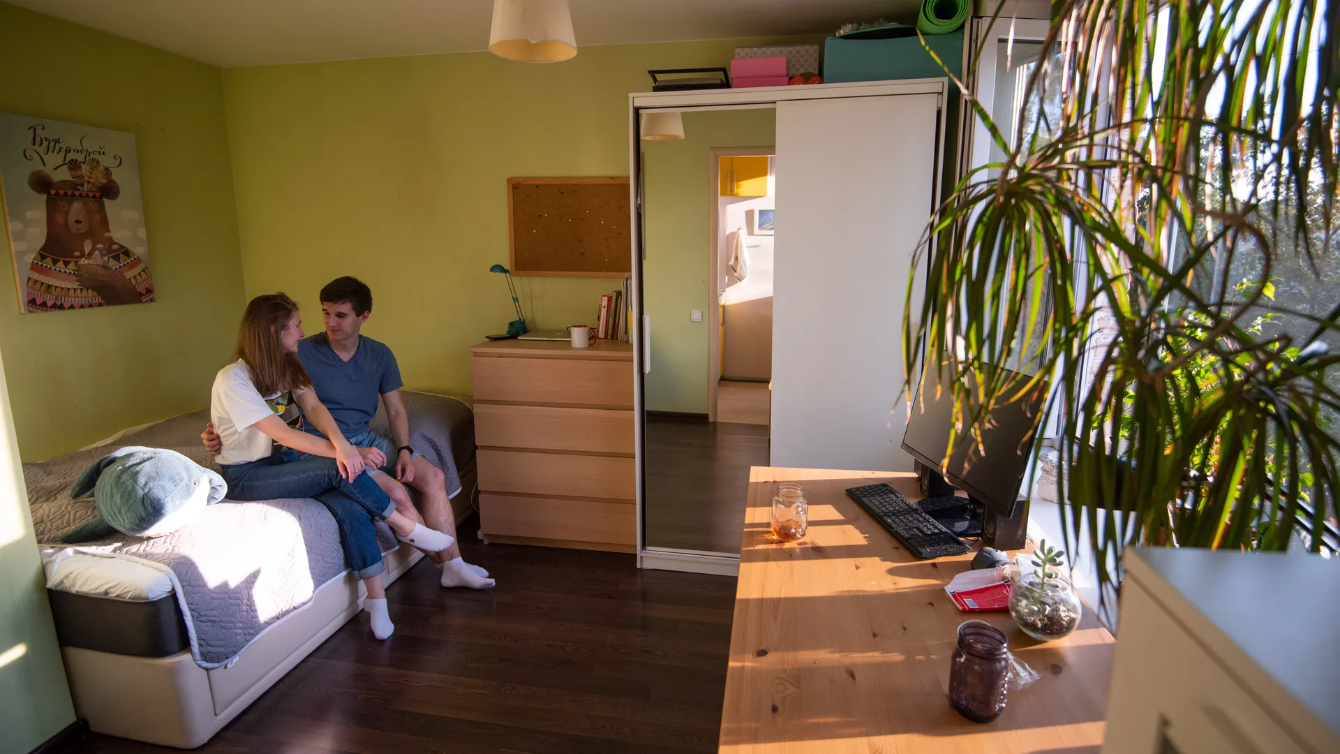 Квартира‑тетрис: как московская семья живет на 18 квадратных метрах