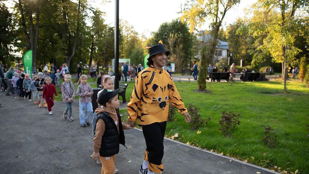 Благоустроенный парк передали в постоянное пользование муниципальной дирекции парков в Богородском округе