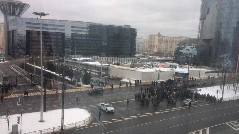 Дом правительства Подмосковья эвакуируют в Красногорске