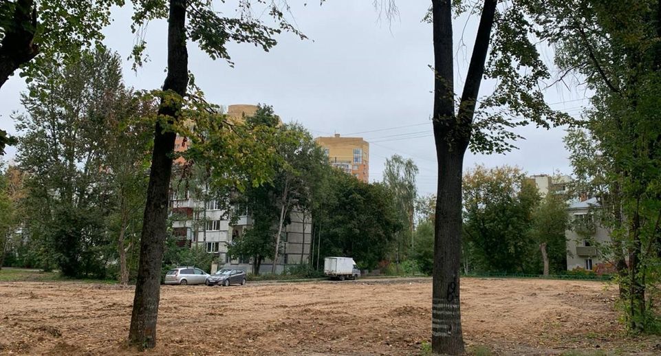 Аварийный жилой дом снесли на улице Некрасова в Пушкино