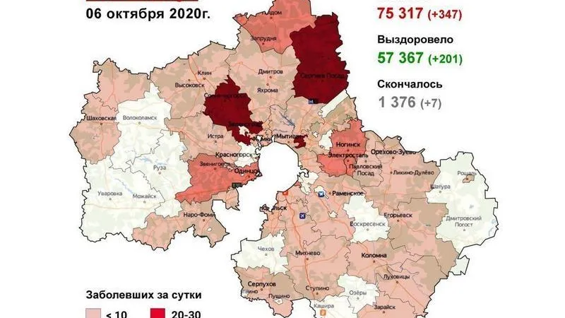 Коронавирус.Мособлштаб