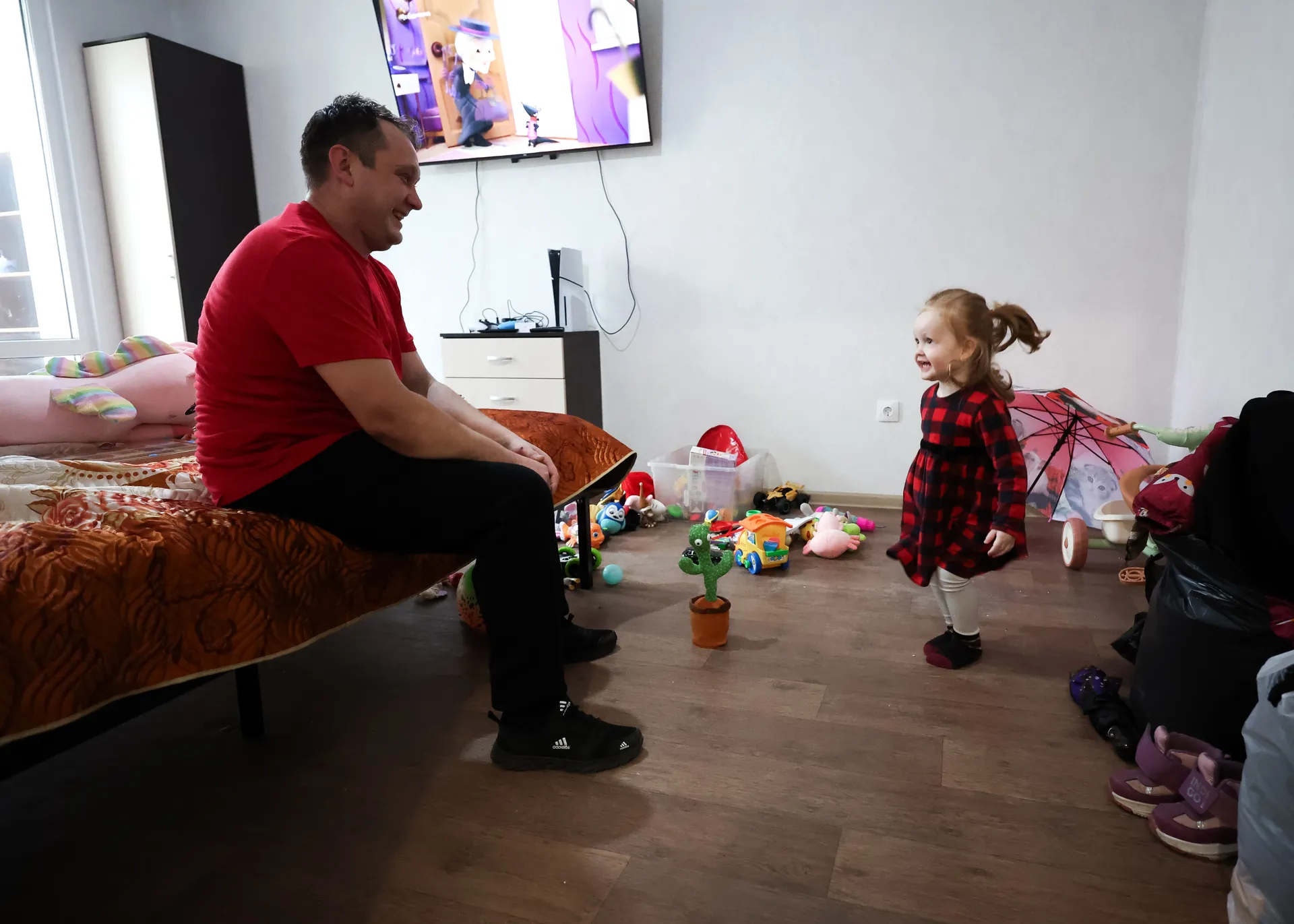 В новой квартире на 2-м Шаховском проезде в Волоколамске