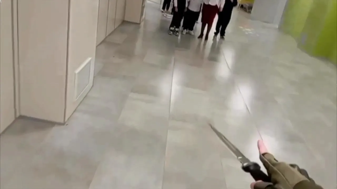 Стоп-кадр видео из соцсетей