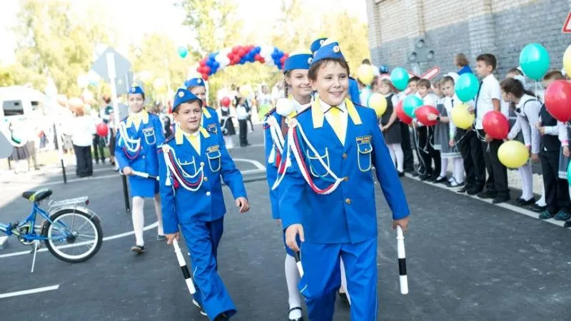 Специализированный велогородок открылся на территории школы в Солнечногорске