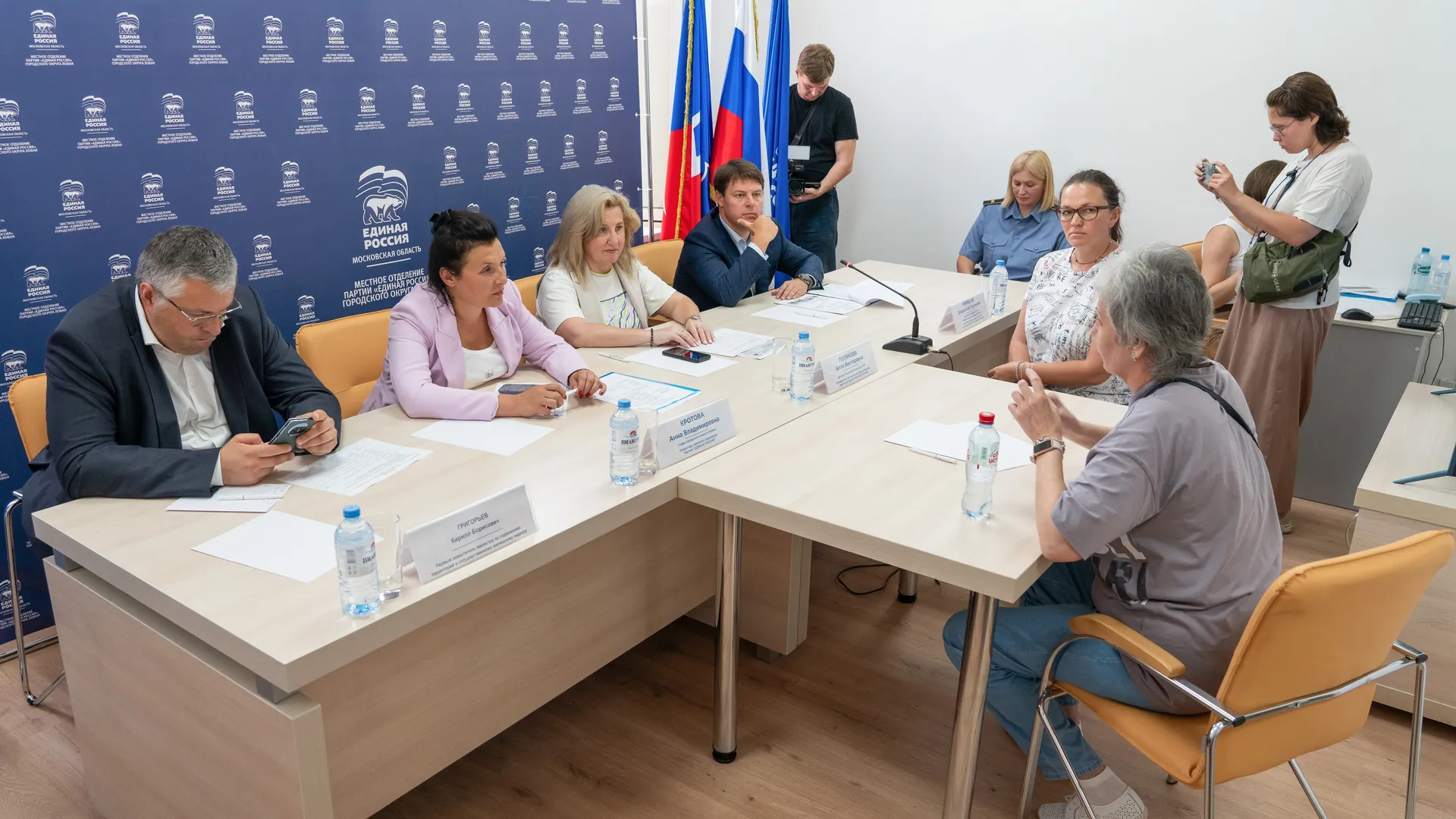 Общественный прием граждан провели в Лобне