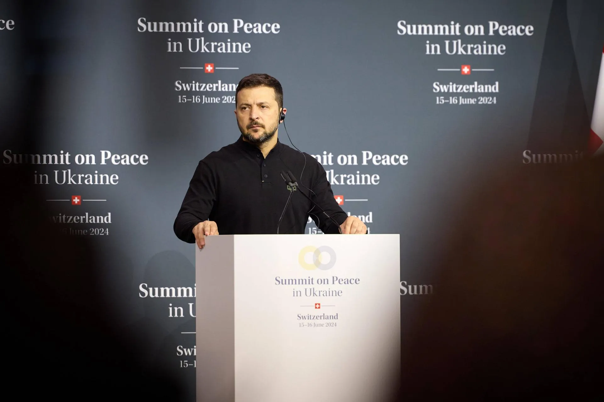 Владимир Зеленский в Швейцарии