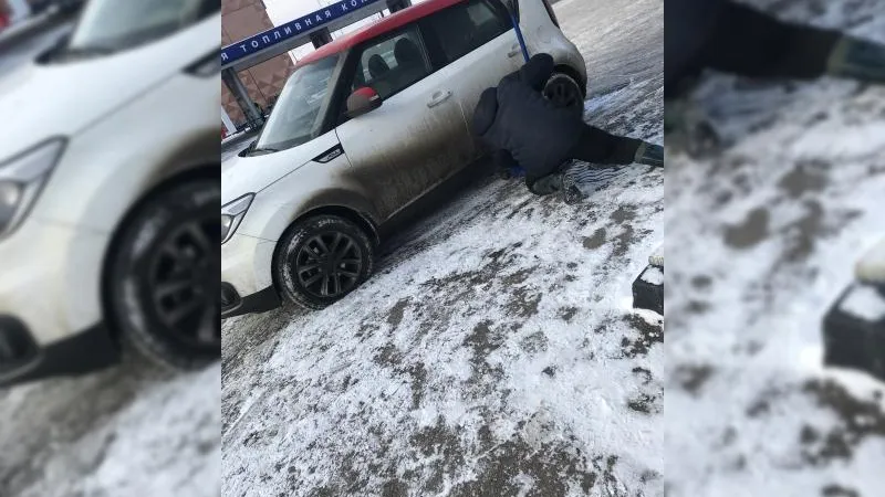 Вандалы с краской и шипами нападают на автопарковки у магазинов в поселке под Одинцовом