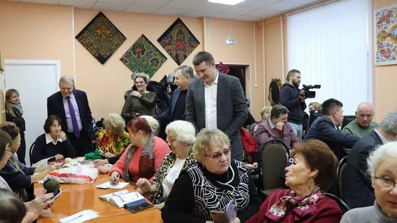Денис Семенов встретился с ветеранским активом Павловского Посада