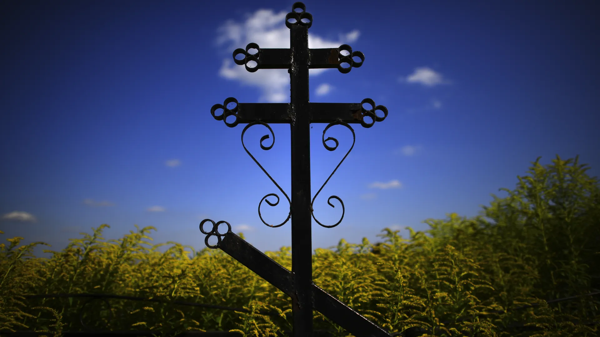 Кладбище в деревне Поповка Троицкого административного округа