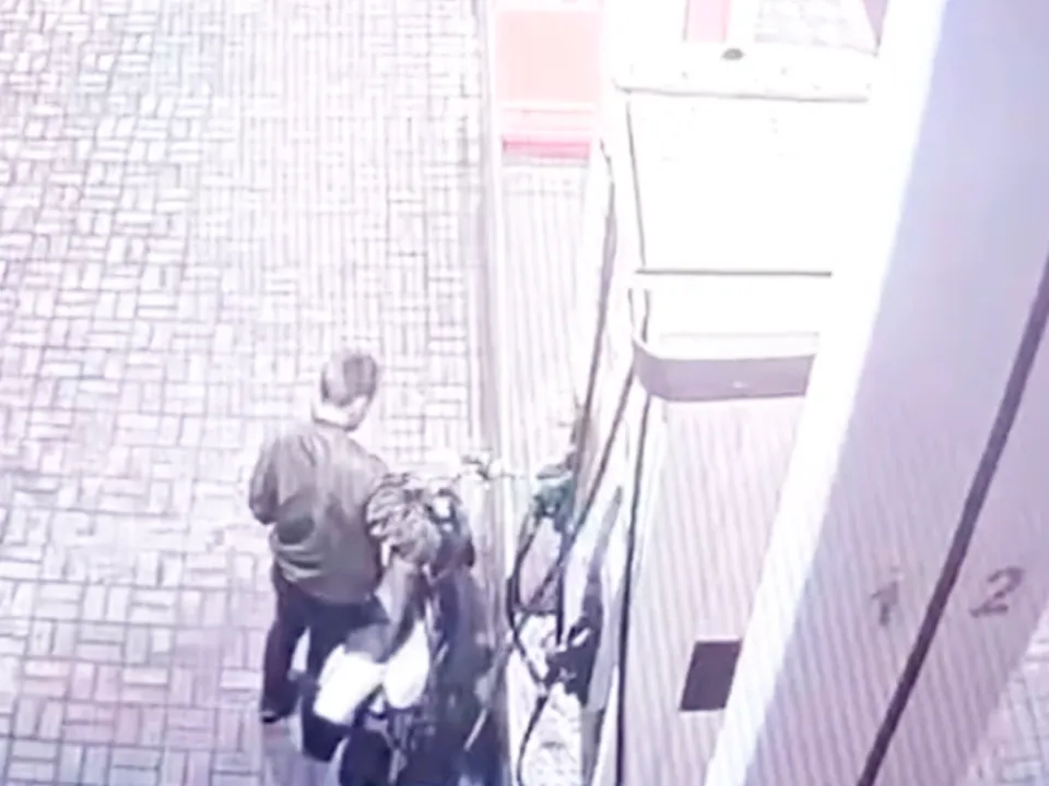 скриншот с камеры наблюдения&nbsp;