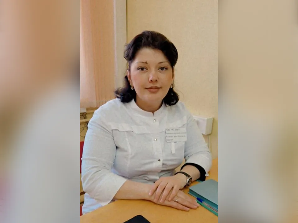 Заведующая Чурилковской амбулаторией&nbsp;Эрке Курачева. Фото: пресс-служба Домодедовской больницы