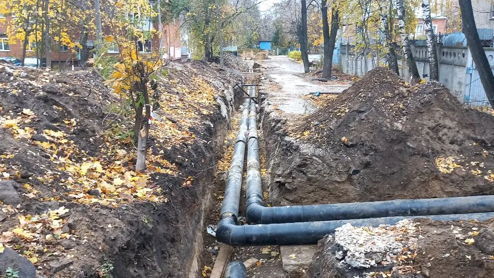 «Раскопки» на улице Карла Маркса, октябрь 2024 года. Фото: REGIONS/Олег Книжник