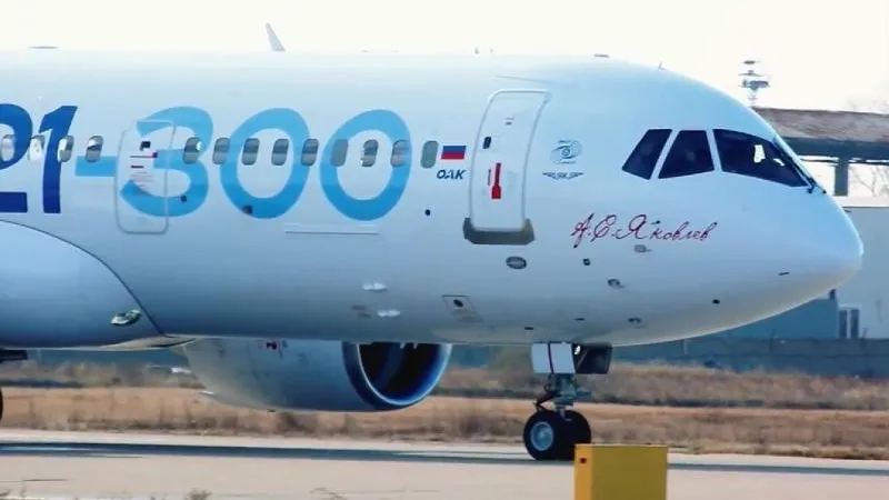 О первом полете нового самолета МС-21 сняли мини-фильм