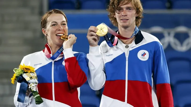 Анастасия Павлюченкова стала олимпийской чемпионкой в миксте