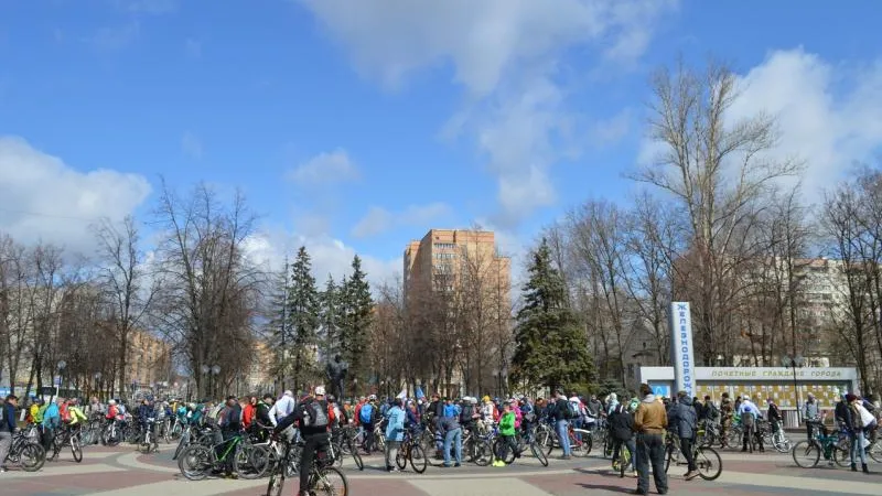 Велосезон открылся в Железнодорожном