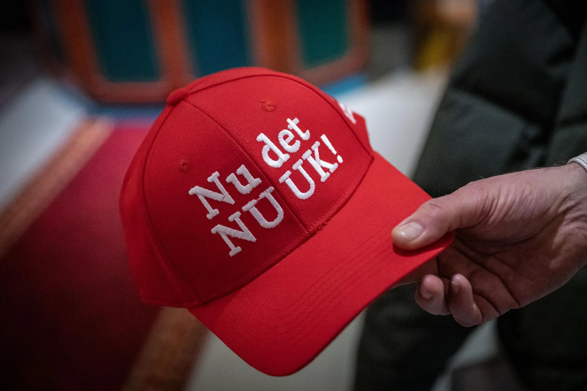 В Гренландии создали свою версию кепки MAGA «Теперь это Нуук! Пусть Америка исчезнет» Johan Nilsson / TT