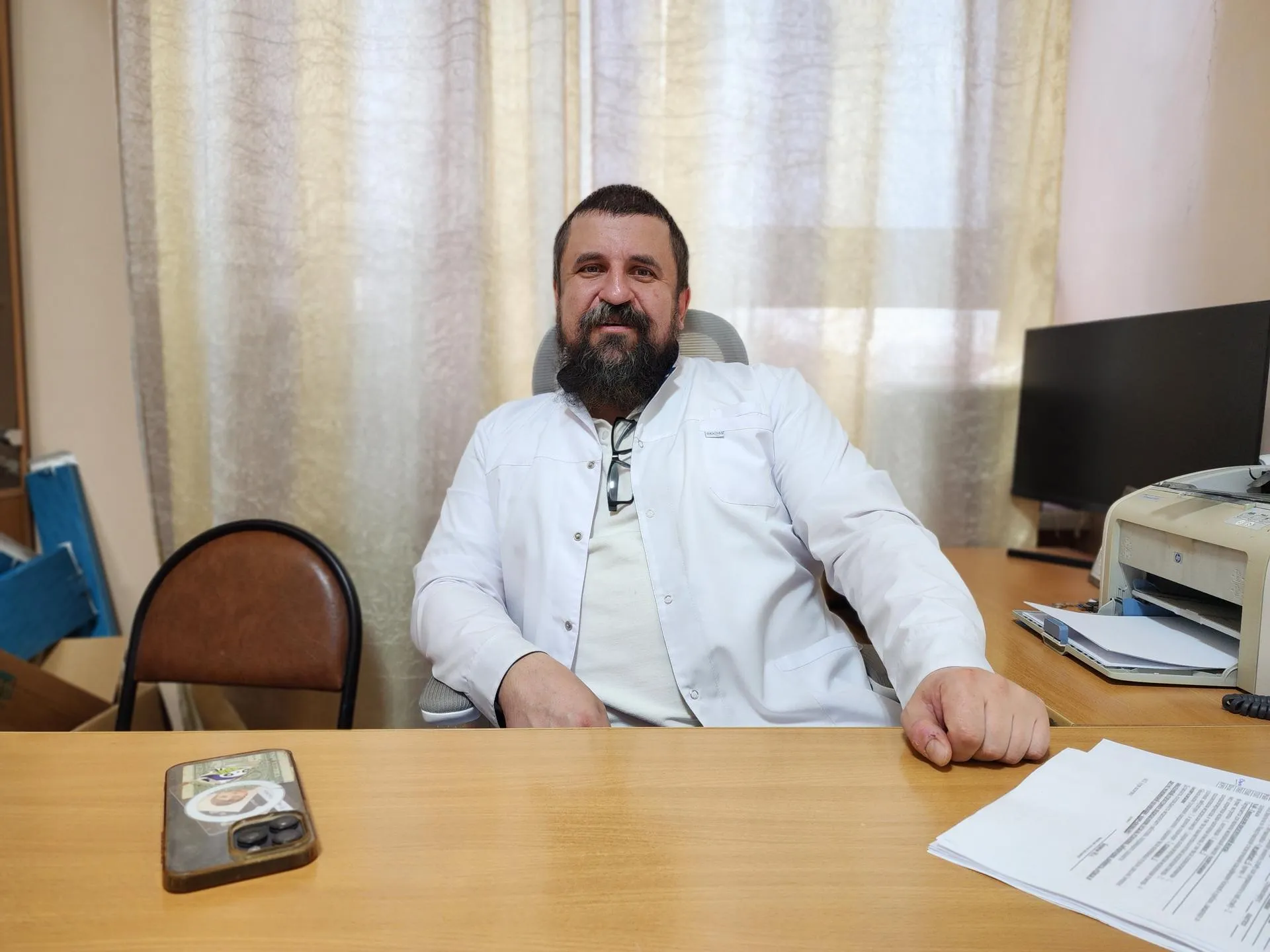 Денис Мазуренко, врач-уролог, кандидат медицинских наук.&nbsp;Фото: МедиаБанк Подмосковья/Ирина Моисеева