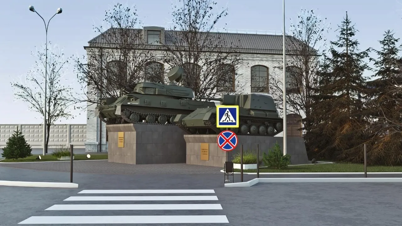 Памятник героической САУ-76 займет новую позицию в Мытищах