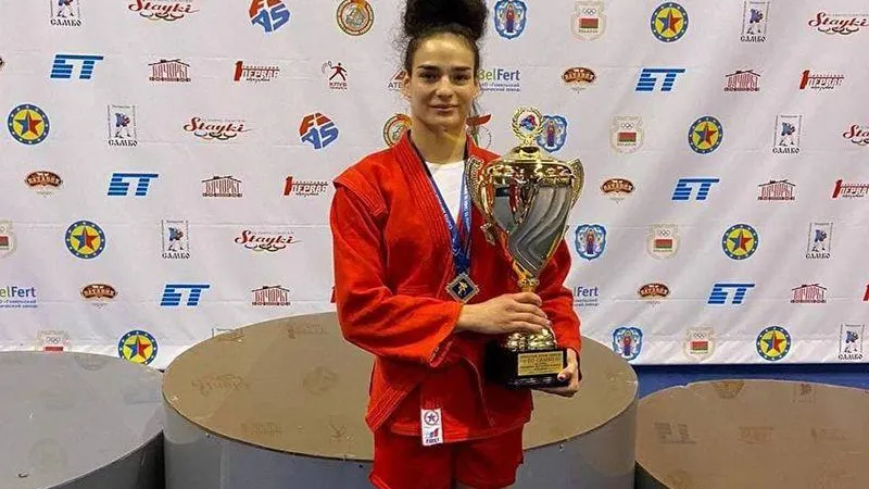 Самбистка Карина Черевань из Можайска выиграла золото Кубка Европы