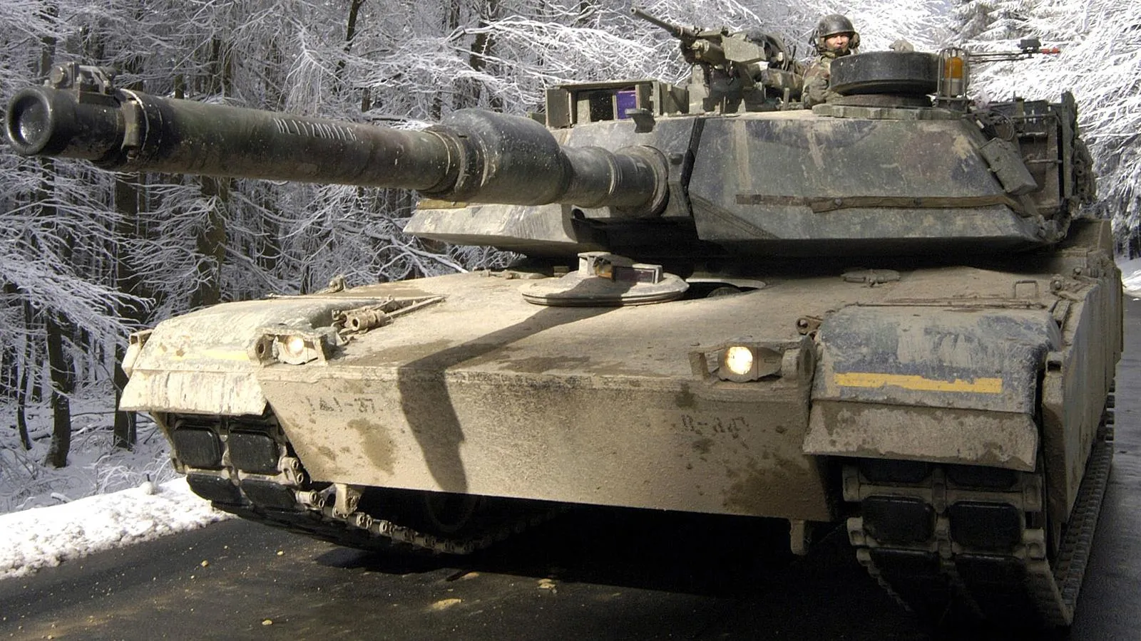 Танк M1 Abrams на учениях в ФРГ