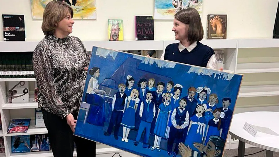 Мария Новикова (справа). Фото: vk.com/Комитет по культуре, физической культуре, спорту