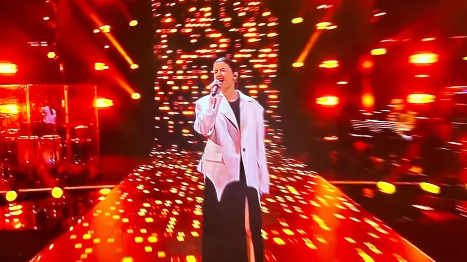 Скриншот с видео шоу «Голос»