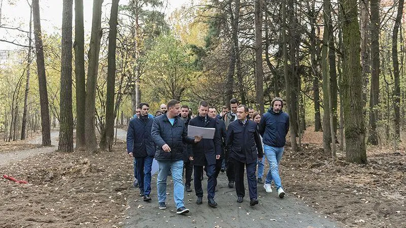 Ольгинский лесопарк в Балашихе преобразиться к Новому году