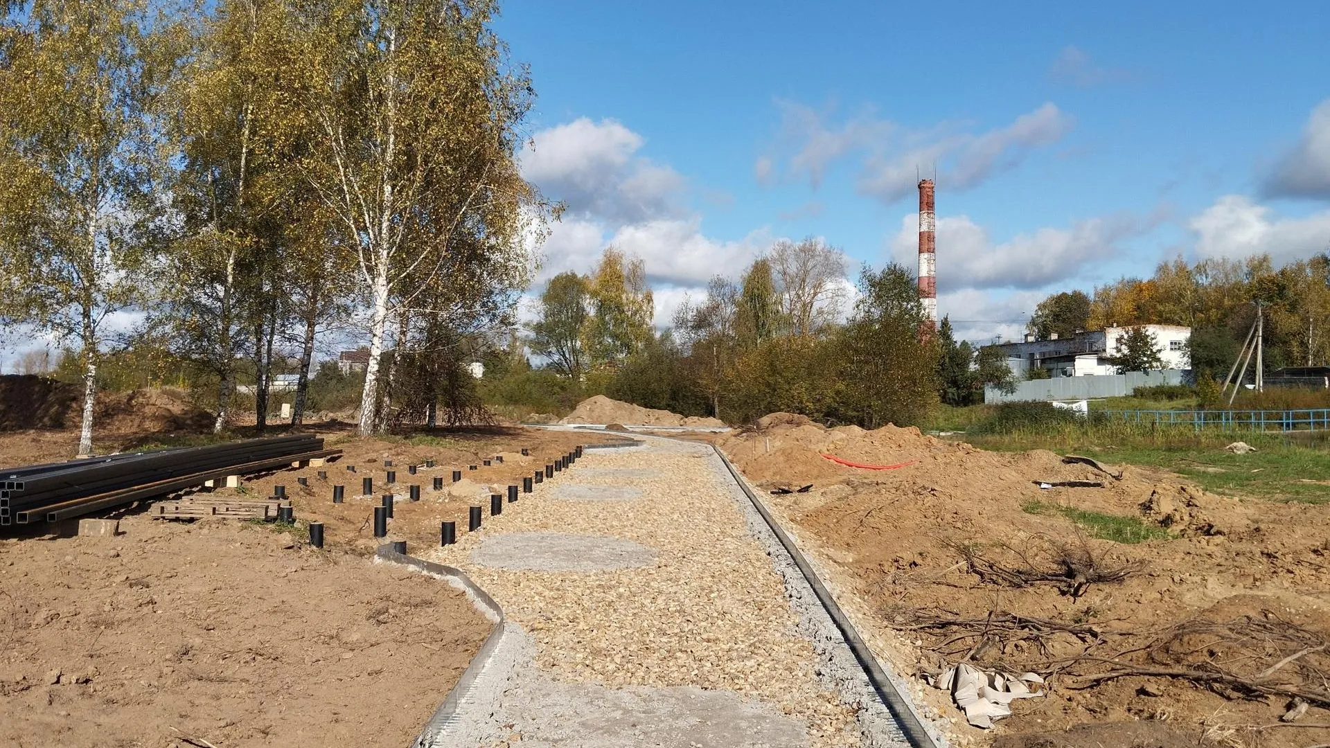 Благоустройство зоны отдыха «Красный ручей» продолжается в Лотошино