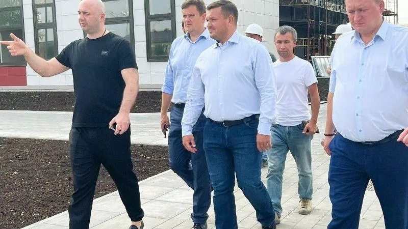 В Луховицах завершается строительство корпуса начальной школы