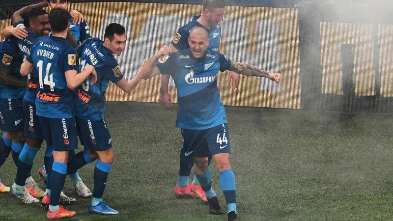 «Зенит» одержал волевую победу над «Химками»