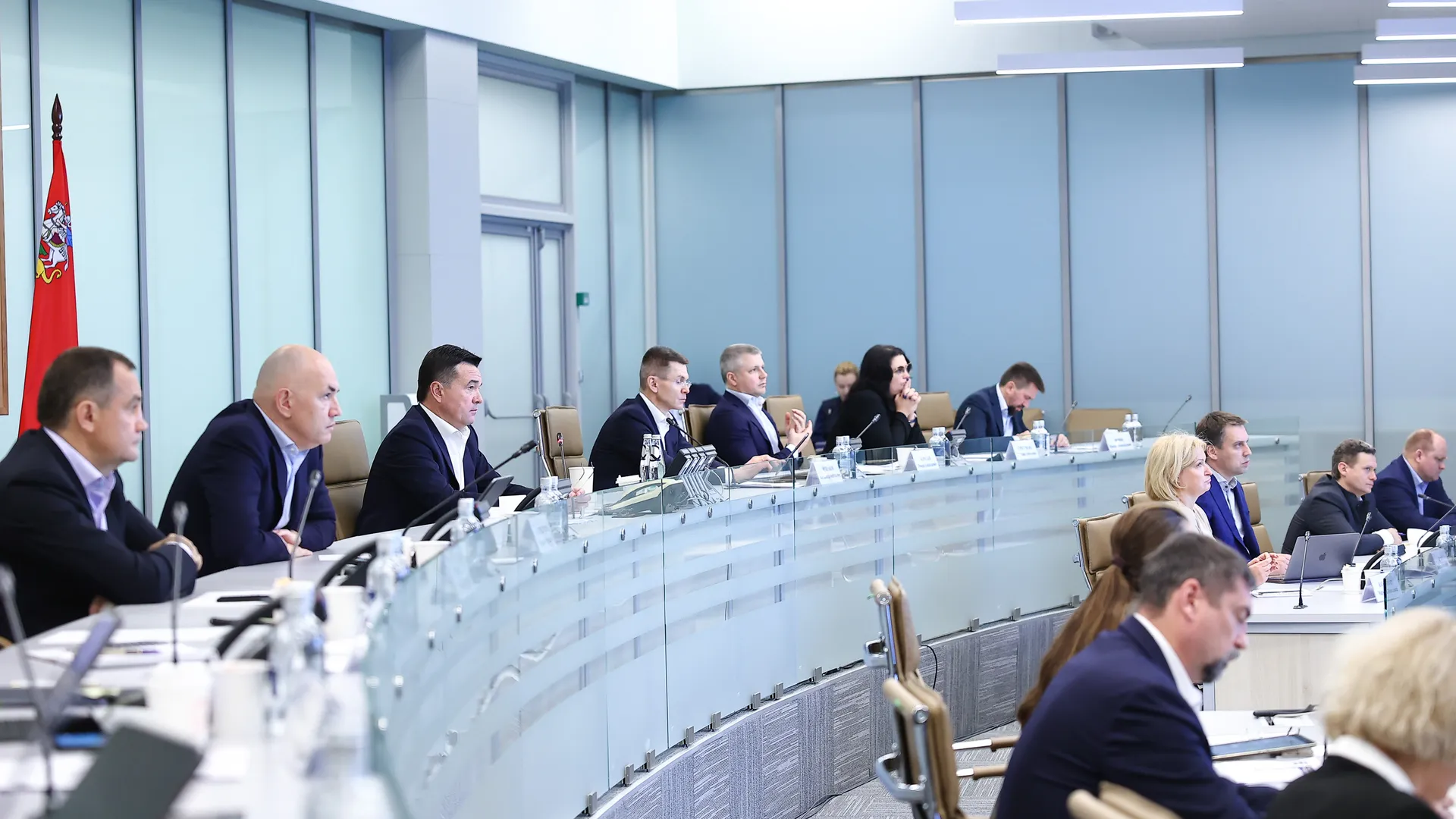 Еженедельное совещание Губернатора Подмосковья с областным правительством и главами муниципалитетов