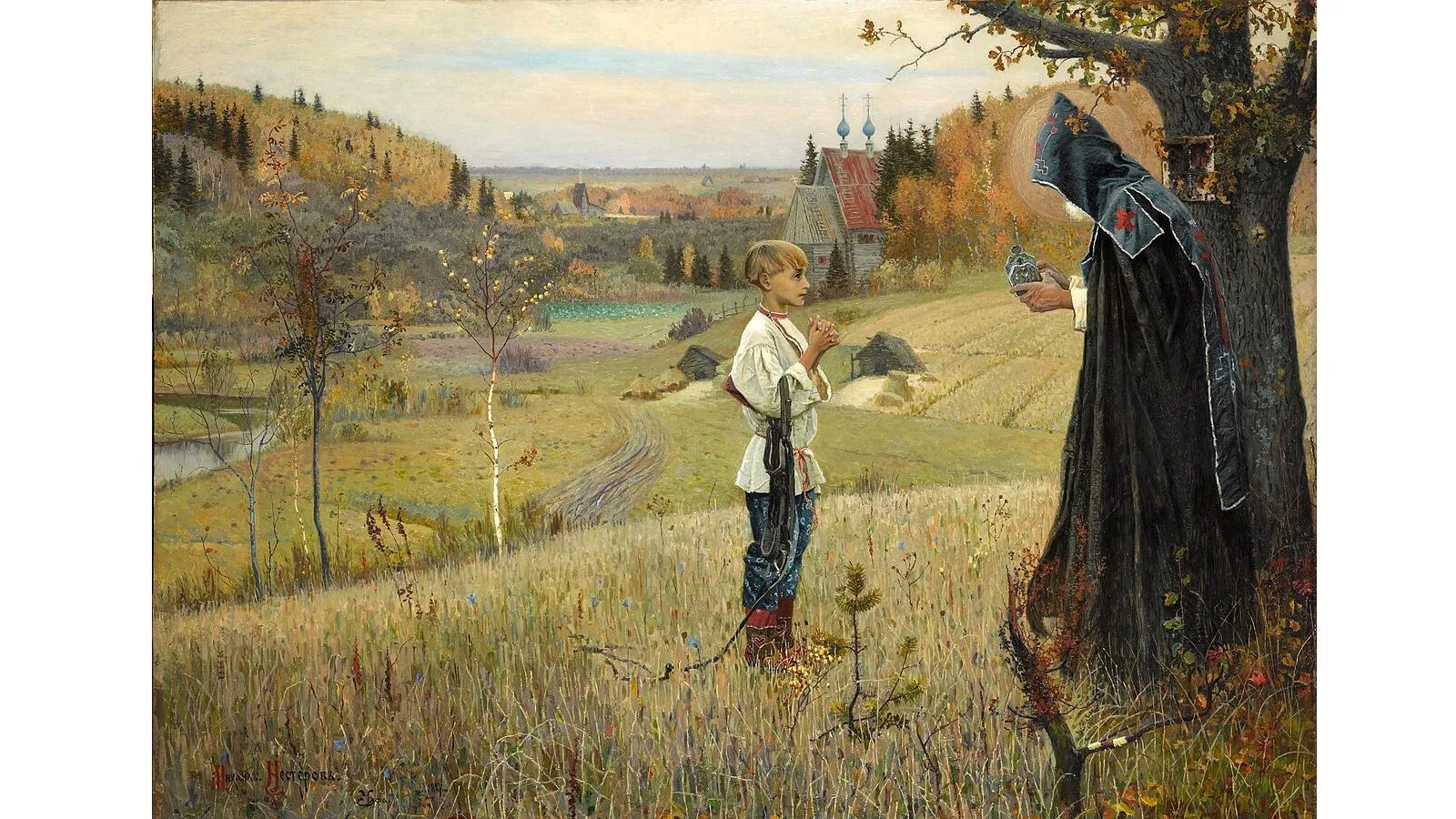 Михаил Нестеров «Видение отроку Варфоломею»