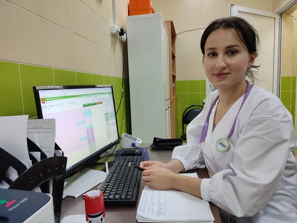 На фото: Лейла Иманова (источник: Дзержинская больница)