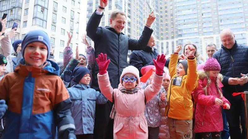 Детский сад на 250 мест открыли в жилом комплексе «Большое Путилково» в Красногорске