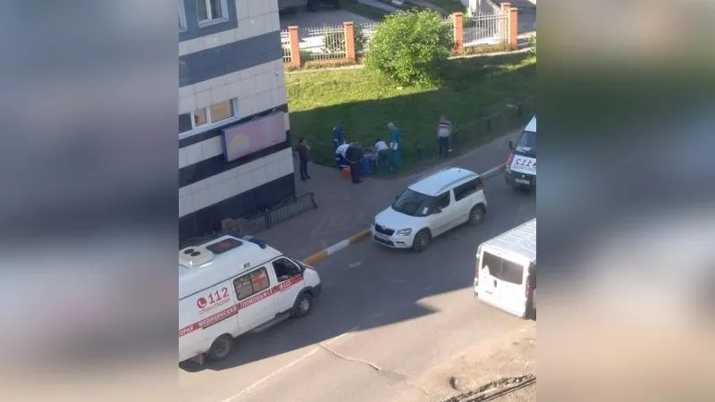 Сбитого ребенка увезли на «скорой» в Раменском
