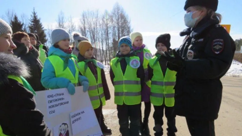 Акцию в поддержку детской безопасности на дорогах провели в Чехове