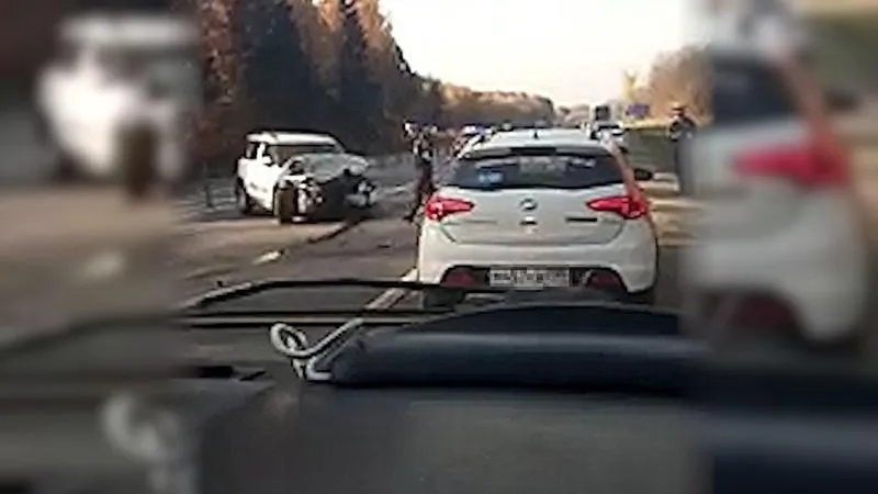 Женщина с ребенком попала в аварию в Одинцовском районе