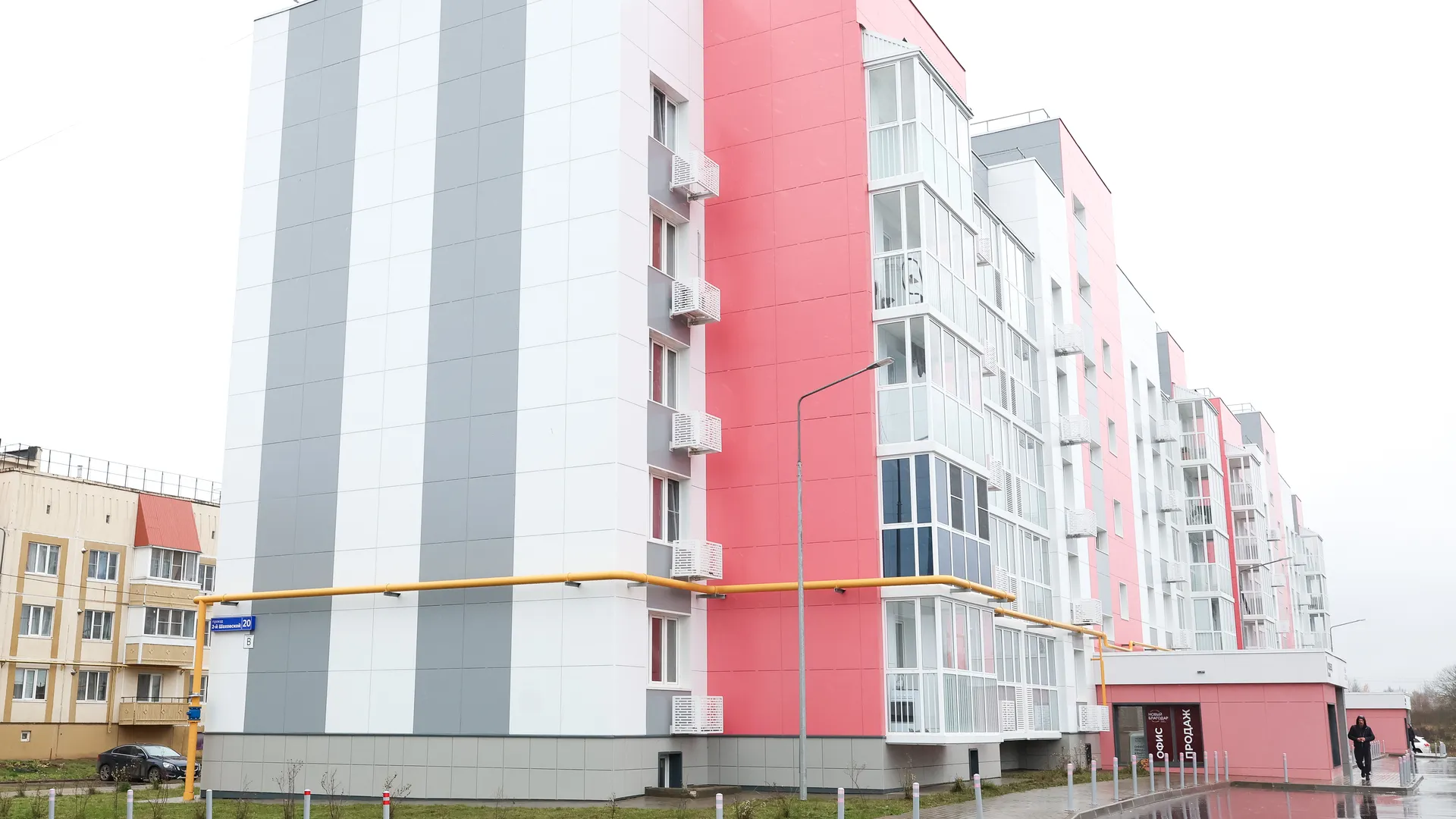 Новые дома на 2-м Шаховском проезде в Волоколамске