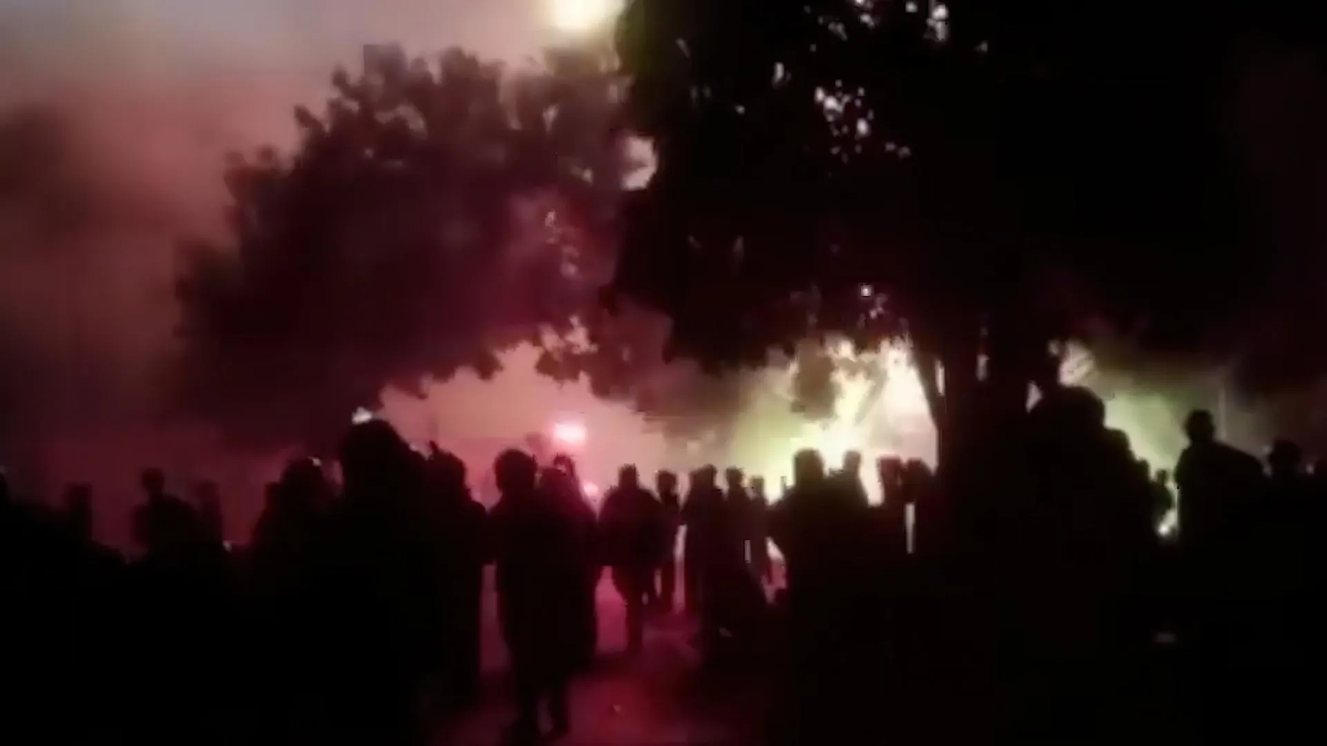 Стоп-кадр видео из соцсетей
